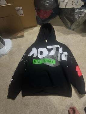 Four Cactus Kid Cudi Man on the Moon III Graphic Hoodie Size M